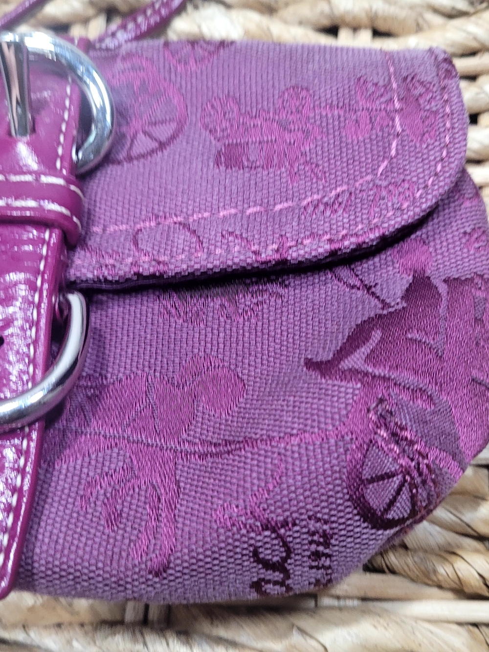 Coach Y2K  Signature-Print Wristlet with Buckle Accent - Picture 14 of 16
